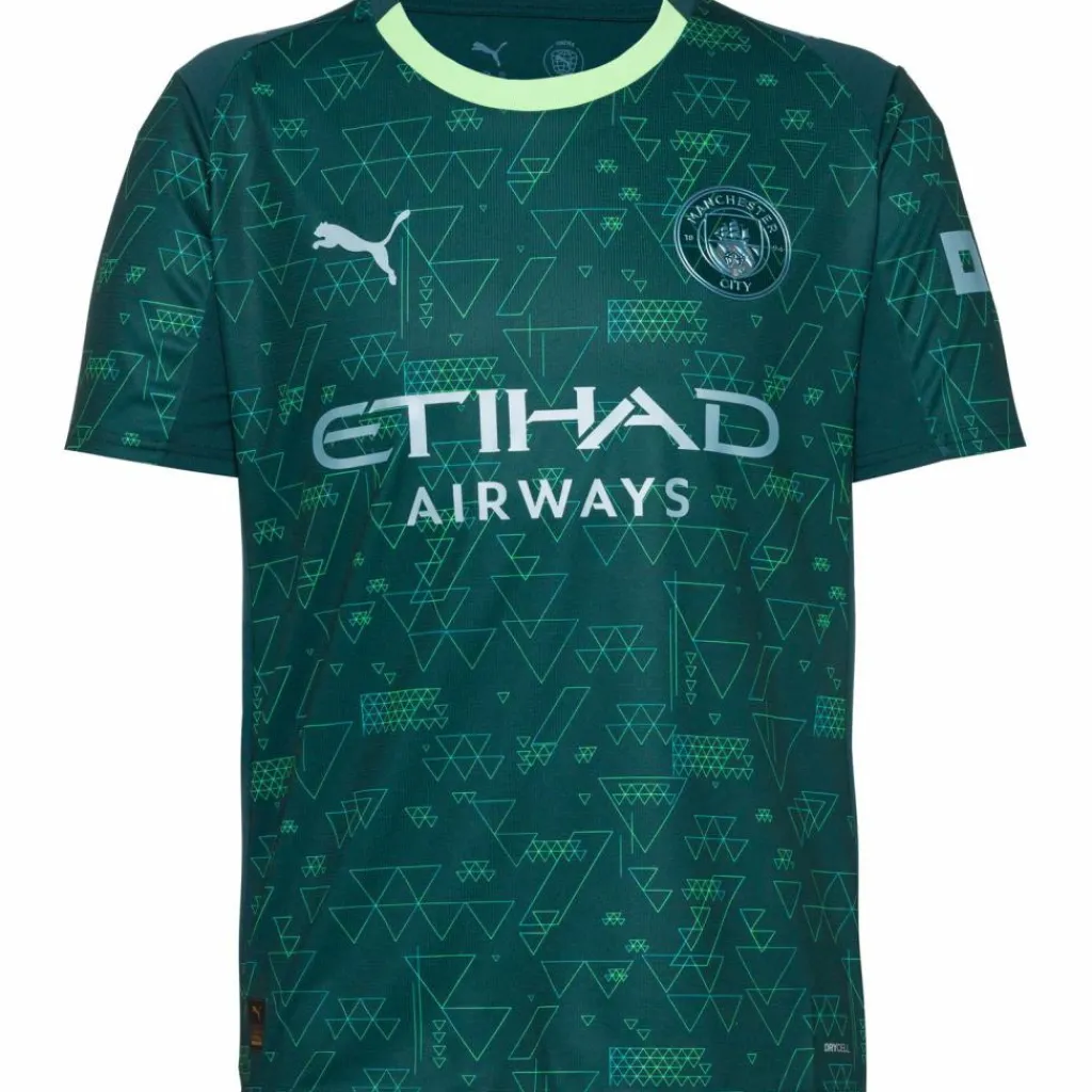 Online · Manchester City 25/26 Ausweich Kinder Trikots