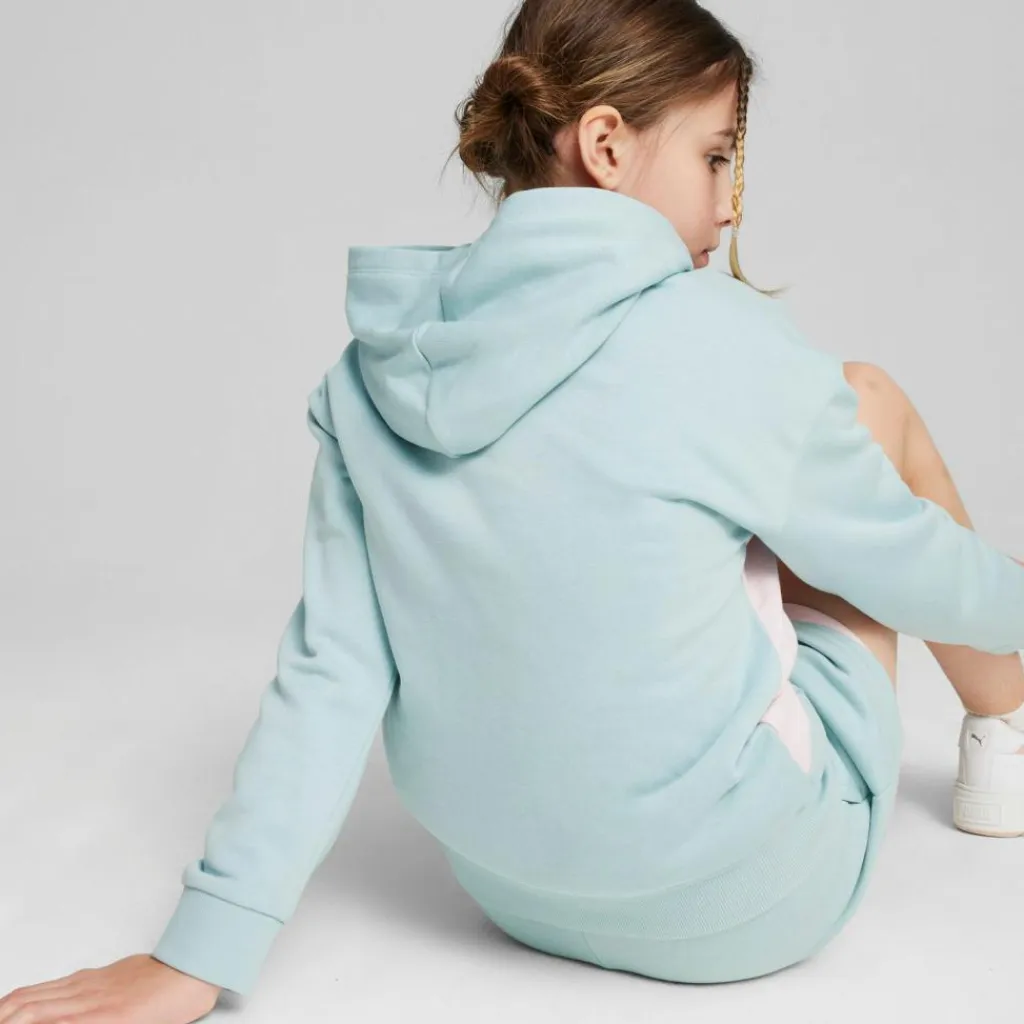 PUMA Pullover & Sweats<· POWER COLORBLOCK turquoise surf