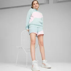PUMA Pullover & Sweats<· POWER COLORBLOCK turquoise surf