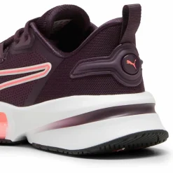 PUMA Fitnessschuhe<· PWRFrame TR 3 midnight plum-vapor gray-sunset glow