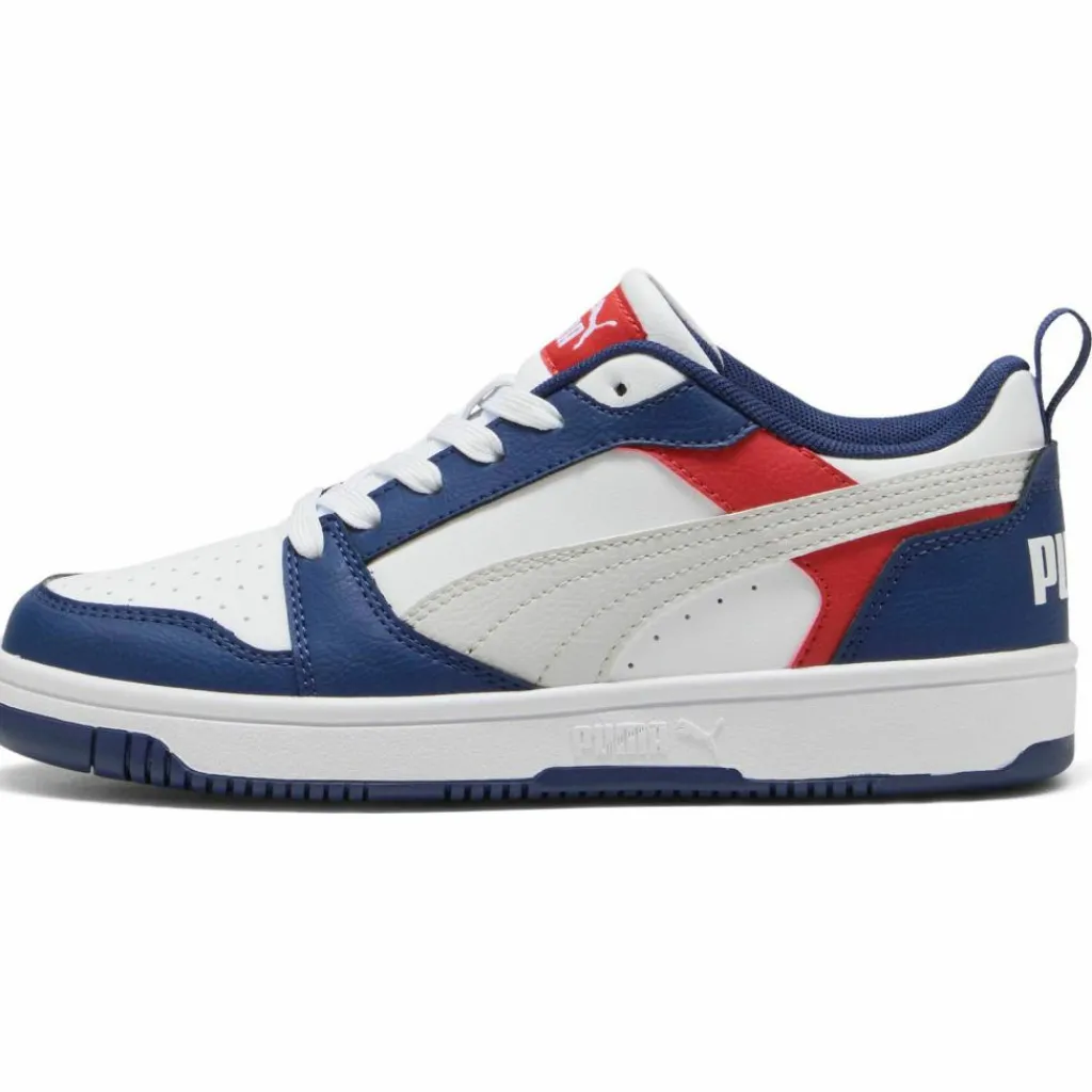 PUMA Sneaker<· Rebound V6 Jr. blue jewel-feather gray-puma white