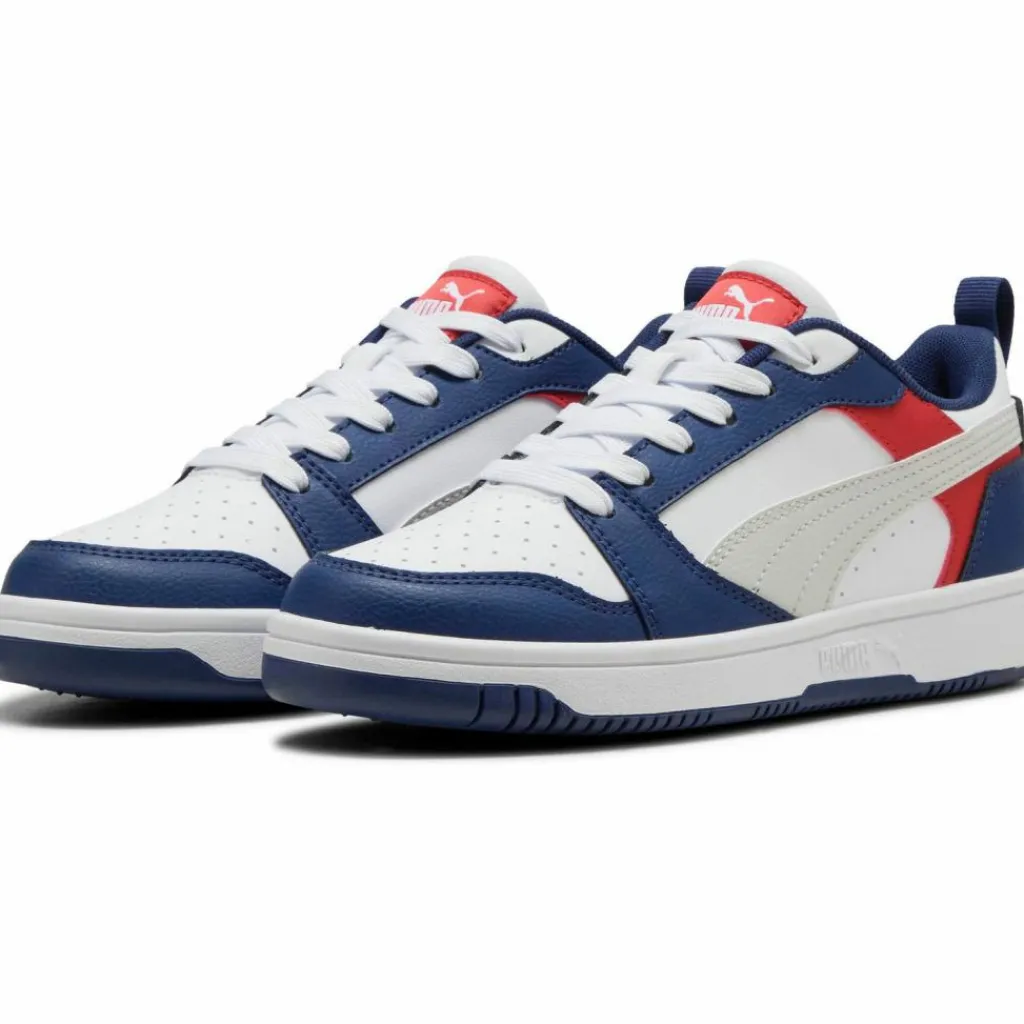 PUMA Sneaker<· Rebound V6 Jr. blue jewel-feather gray-puma white