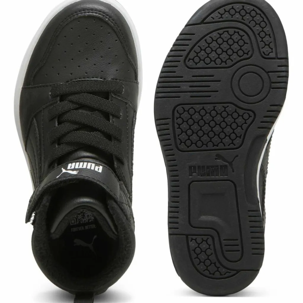 PUMA Sneaker<· Rebound V6 Mid WTR AC+ PS puma black-puma white