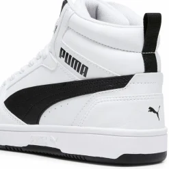 PUMA Sneaker<· Rebound V6 Mid Jr puma white-puma black
