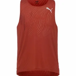 PUMA Tops & Tanks<· RUN ULTRASPUN mars red-aop
