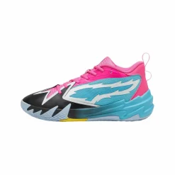 PUMA Fußballschuhe|Hallenschuhe<· Scoot Zeros Northern Lights blaurosa