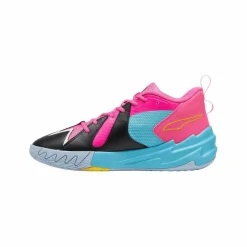 PUMA Fußballschuhe|Hallenschuhe<· Scoot Zeros Northern Lights blaurosa