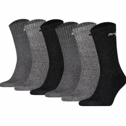 PUMA Socken|Socken<· Socken Dunkelgrau/Grau/Hellgrau