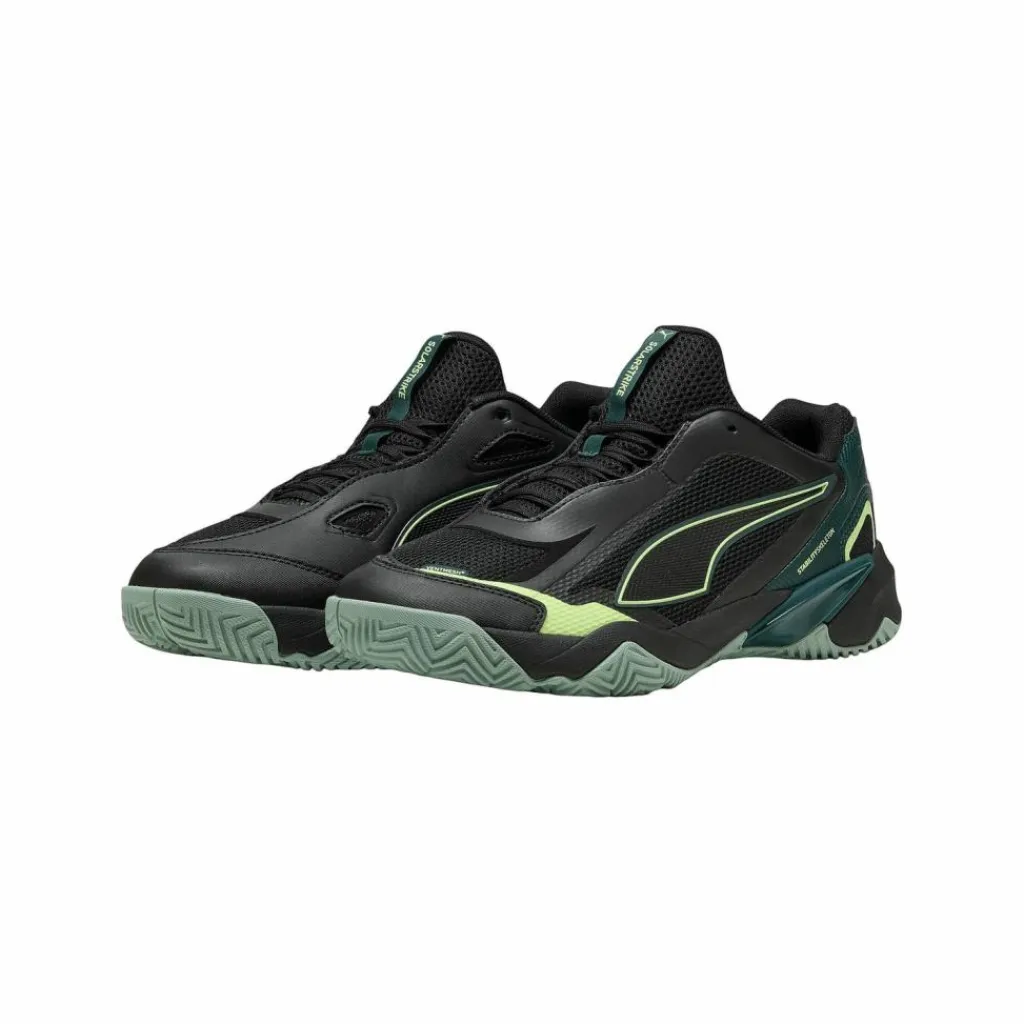 PUMA Hallenschuhe<· Solarstrike 4 schwarz
