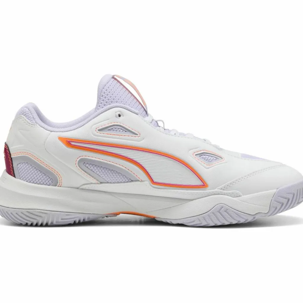 PUMA Hallenschuhe|Fitnessschuhe<· Solarstrike W- 4 puma white-heat fire-lilac crush-berry