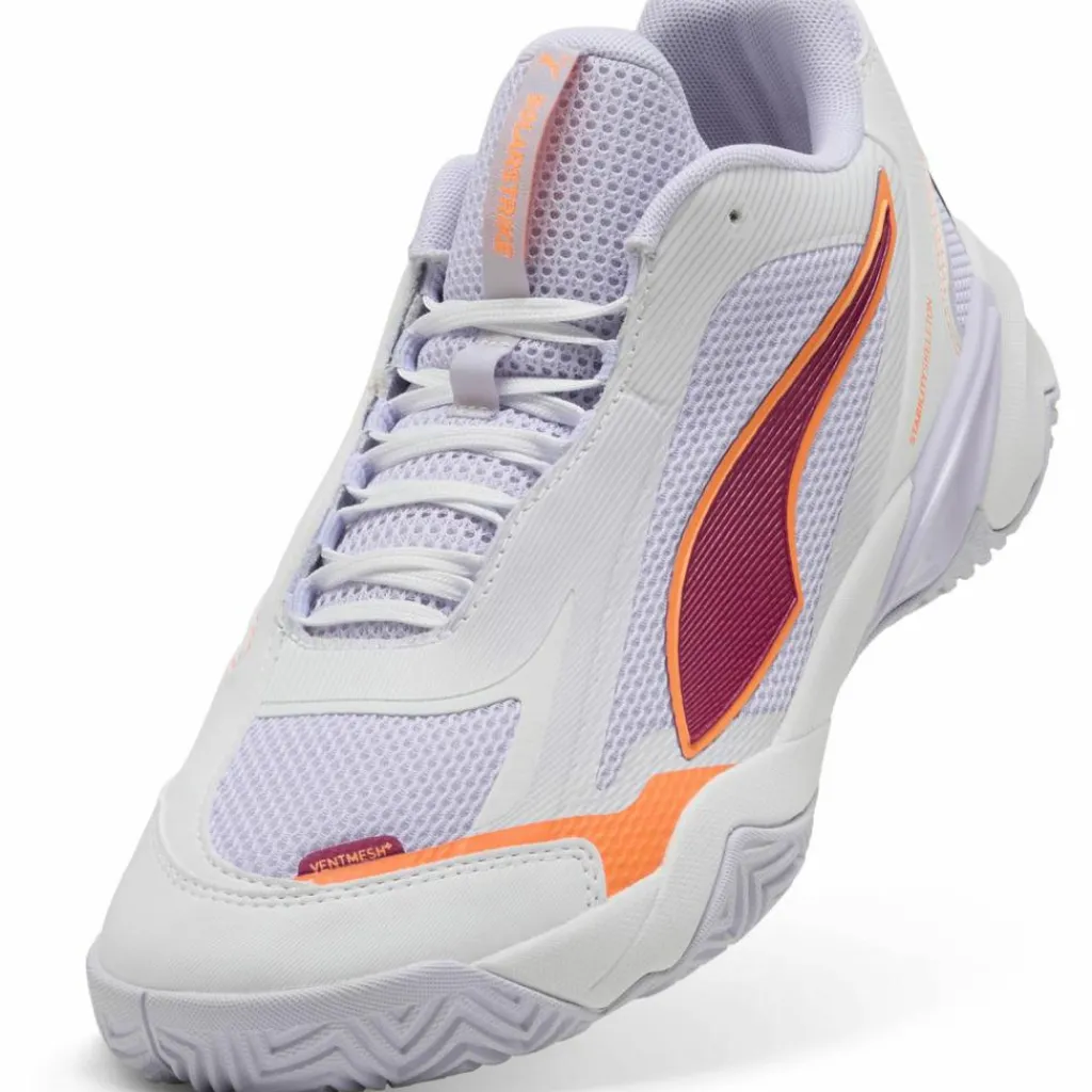 PUMA Hallenschuhe|Fitnessschuhe<· Solarstrike W- 4 puma white-heat fire-lilac crush-berry