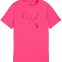 PUMA Shirts<· TAD ESS glowing pink