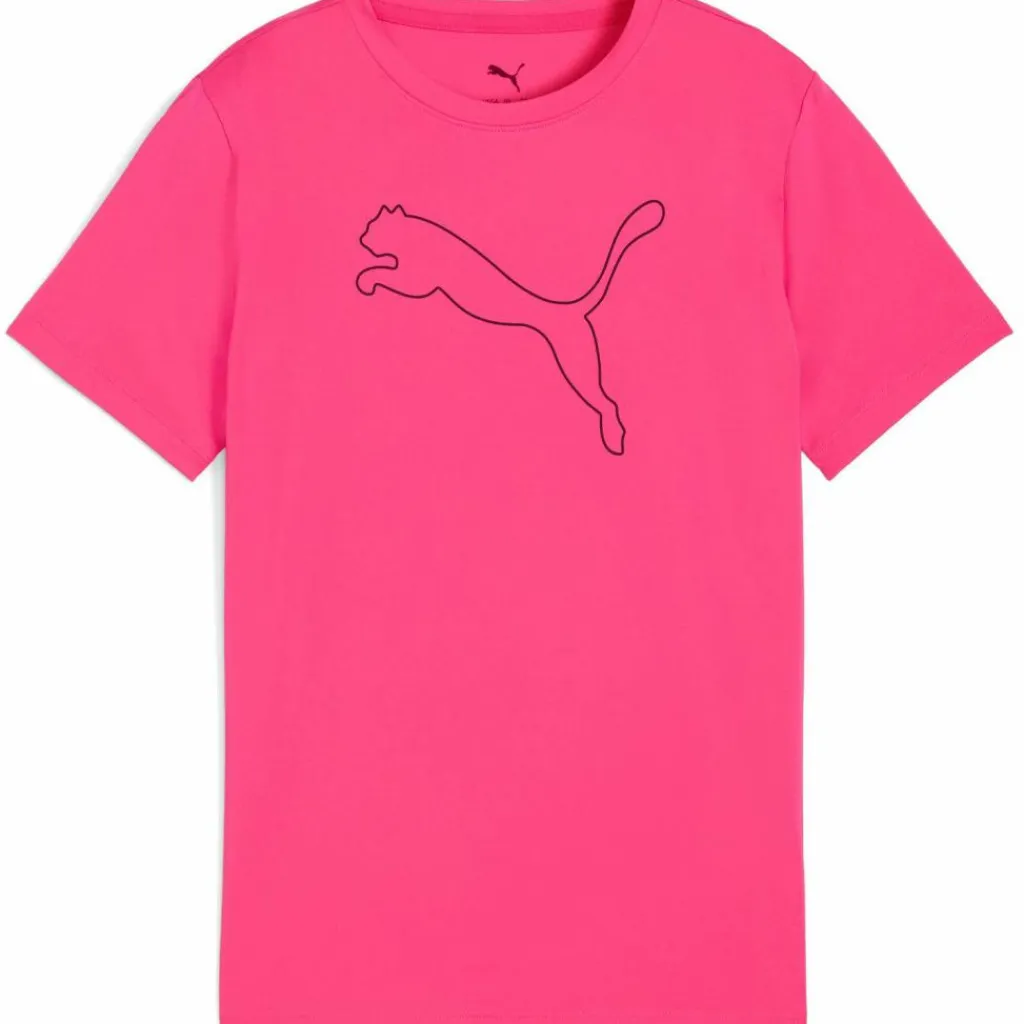 PUMA Shirts<· TAD ESS glowing pink