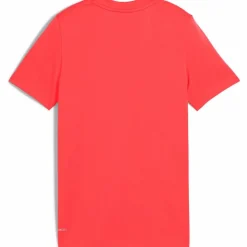 PUMA Training|Shirts<· TAD ESS glowing red-puma white