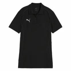 PUMA Fußball|Trikots<· teamFINAL Casuals Polo Damen schwarzsilber