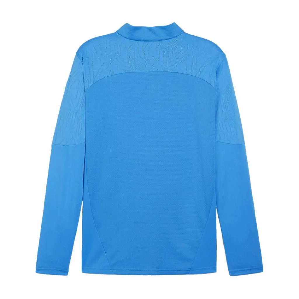 PUMA Trikots<· teamFINAL Training 1/4 Zip Sweatshirt dunkelblausilber