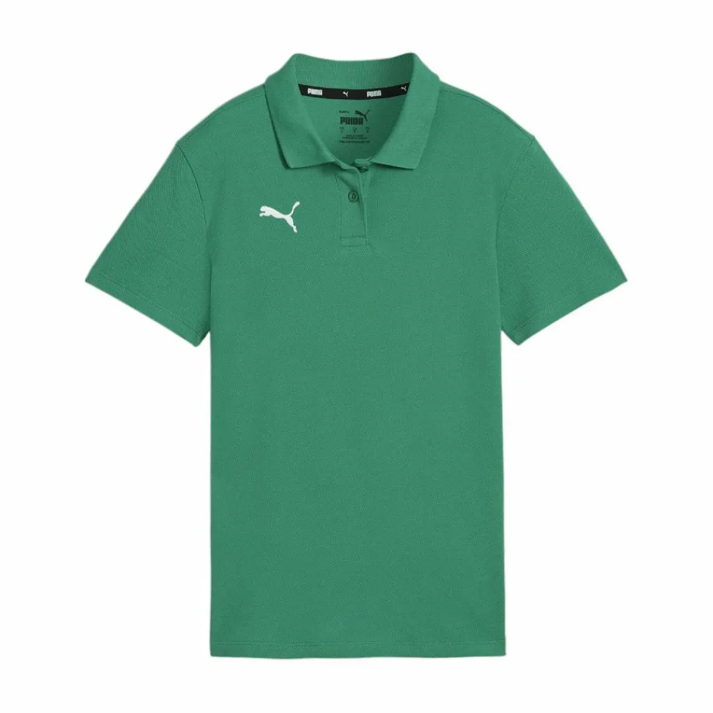 PUMA Fußball<· teamGOAL Casuals Poloshirt Damen gruenweiss