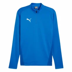 PUMA Pullover & Sweats<· teamGOAL Training 1/4 Zip Sweatshirt hellblauweissdunkelblau