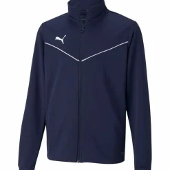 PUMA Fußball|Jacken<· teamRISE peacoat-puma white