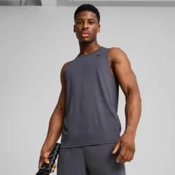 PUMA Tops & Tanks<· Train All Day galactic gray