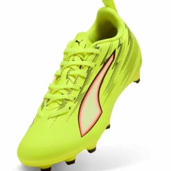 PUMA Fußballschuhe<· ULTRA 6 PLAY FG-AG Jr yellow alert-puma black-glowing red-lime squeeze