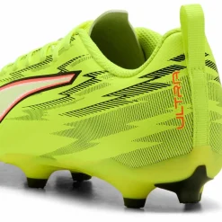PUMA Fußballschuhe<· ULTRA 6 PLAY FG-AG Jr yellow alert-puma black-glowing red-lime squeeze