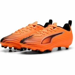 PUMA Fußballschuhe<· ULTRA 6 PLAY FG-AG Jr heat fire-puma black-glowing red