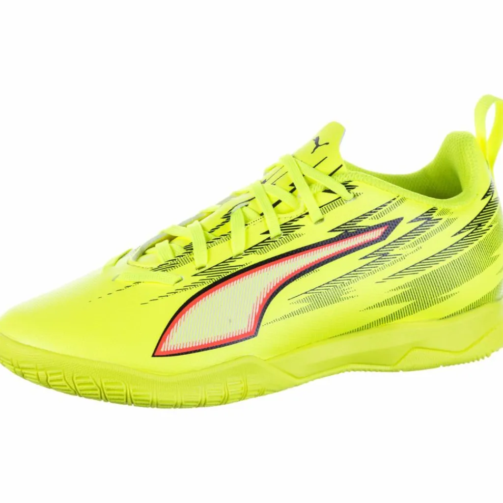 PUMA Fußballschuhe<· ULTRA 6 PLAY IT Jr yellow alert-puma black-glowing red-lime squeeze