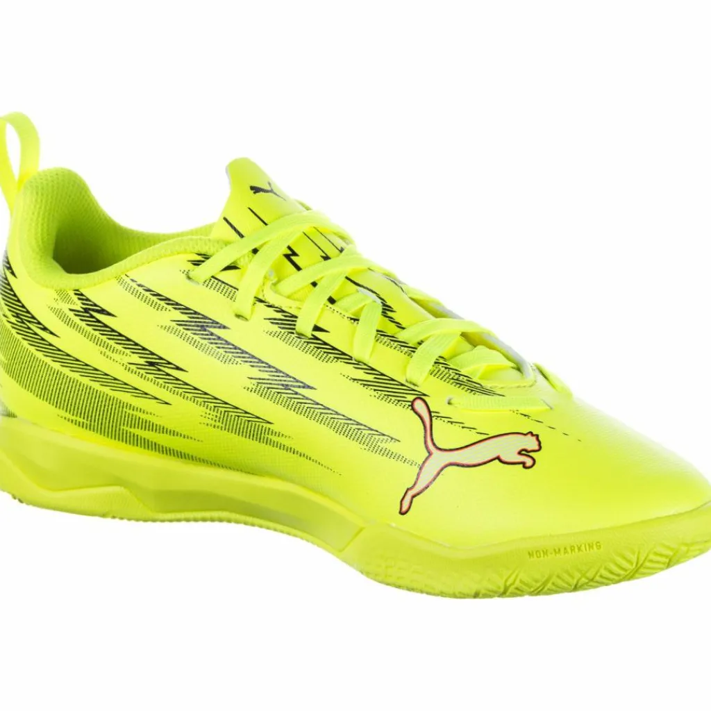 PUMA Fußballschuhe<· ULTRA 6 PLAY IT Jr yellow alert-puma black-glowing red-lime squeeze
