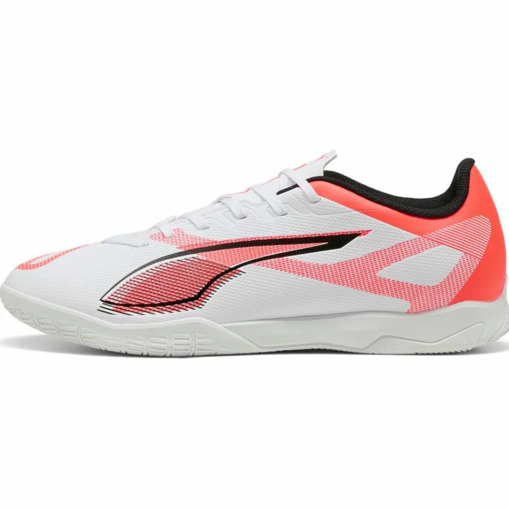 PUMA Fußballschuhe|Hallenschuhe<· ULTRA 5 PLAY IT puma white-puma black-glowing red