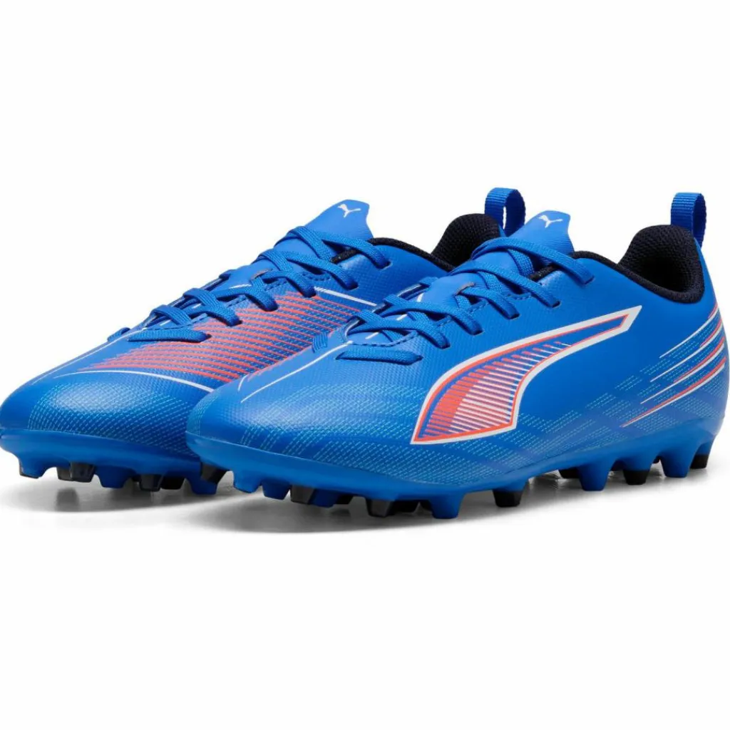 PUMA Fußballschuhe<· ULTRA 6 PLAY MG Jr ultra blue-puma white-glowing red