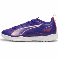 PUMA Fußballschuhe<· ULTRA 5 PLAY TT Jr lapis lazuli-puma white-sunset glow