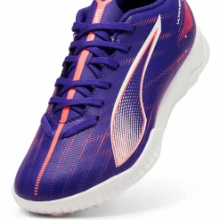 PUMA Fußballschuhe<· ULTRA 5 PLAY TT Jr lapis lazuli-puma white-sunset glow