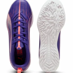 PUMA Fußballschuhe<· ULTRA 5 PLAY TT Jr lapis lazuli-puma white-sunset glow
