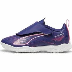 PUMA Fußballschuhe<· ULTRA 5 PLAY V TT Jr lapis lazuli-puma white-sunset glow
