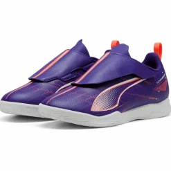 PUMA Fußballschuhe<· ULTRA 5 PLAY V IT Jr lapis lazuli-puma white-sunset glow
