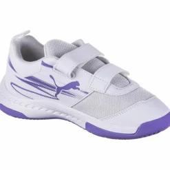 PUMA Volleyball|Badminton<· Varion II V Jr puma white-lavender alert