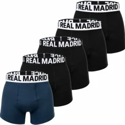 Real Madrid Unterwäsche<· Boxershort Schwarz/Dunkelblau