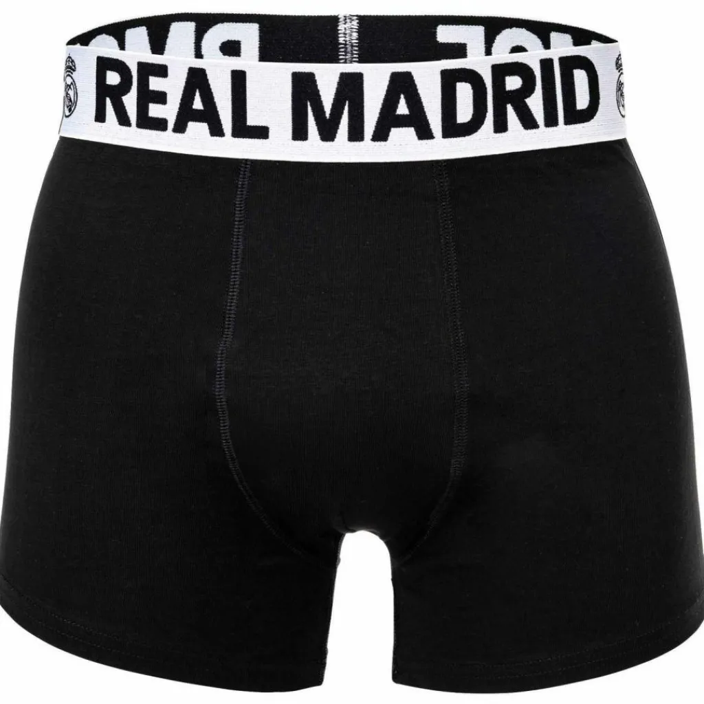 Real Madrid Unterwäsche<· Boxershort Schwarz/Dunkelblau