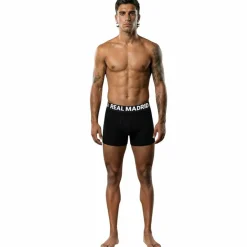 Real Madrid Unterwäsche<· Boxershort Schwarz/Dunkelblau