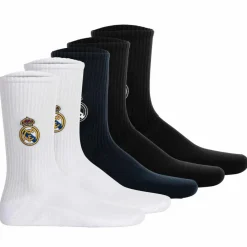 Real Madrid Socken<· Socken Wei&szlig;/Dunkelblau/Schwarz
