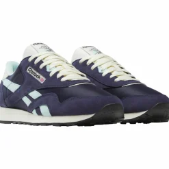 Reebok Streetwear|Sneaker<· Classic Nylon vector navy-glitch aqua-vintage chalk