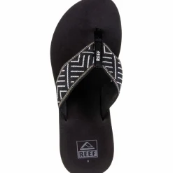 Reef Zehentrenner<· Spring black-cream