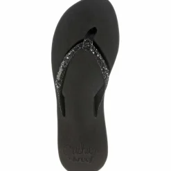 Reef Zehentrenner|Surfen<· STAR CUSHION BLACK/GUNMETAL