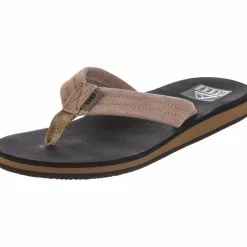 Reef Beachwear|Zehentrenner<· The Groundswell black-tan