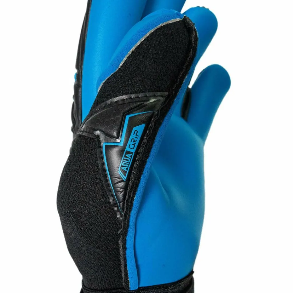 Reusch Handschuhe|Handschuhe<· Attrakt Aqua Finger Support 7736 blck/aqua blue