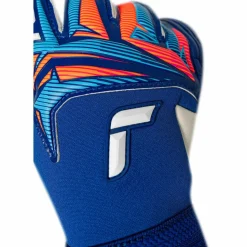 Reusch Handschuhe|Fußball<· Attrakt Duo Evolution 4126 sharp blu/wht/shock orng