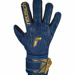 Reusch Handschuhe|Handschuhe<· ATTRAKT FREEGEL SILVER premium blue-gold-black