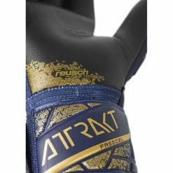 Reusch Handschuhe|Handschuhe<· ATTRAKT FREEGEL SILVER premium blue-gold-black