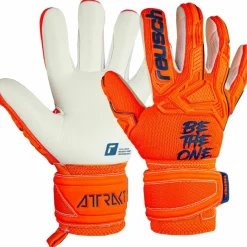 Reusch Handschuhe|Handschuhe<· Attrakt Freegel Silver Jr shocking orange